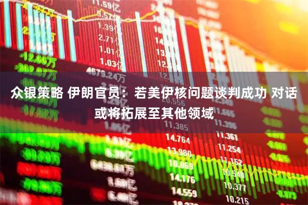众银策略 伊朗官员：若美伊核问题谈判成功 对话或将拓展至其他领域